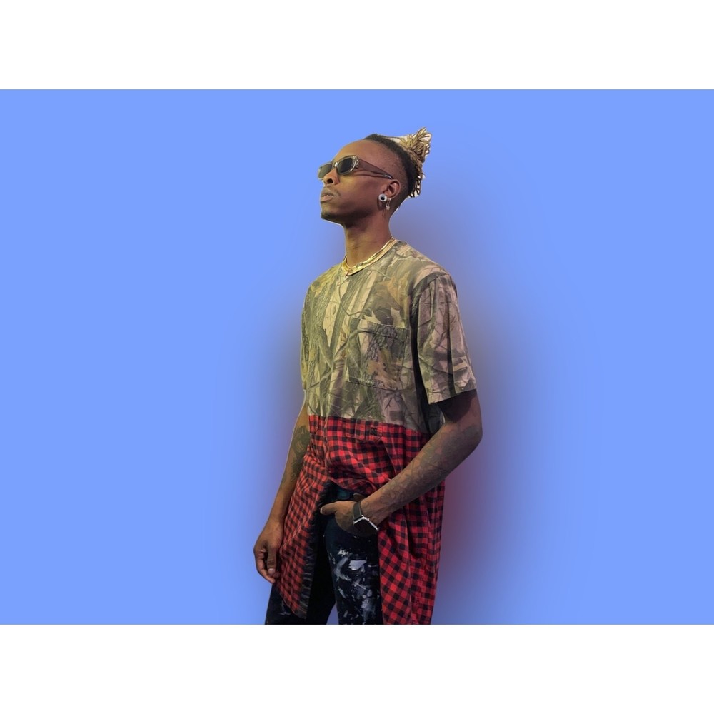 Upcycled Realtree X D.C. Shoeusa| Oversized shirt| size: Fits like large